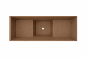 Baignoire à assise profonde 1100 L x 700 W x 1000 H Baignoire de trempage japonaise d'Omnitub