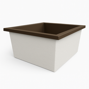 1400 L x 1200 W x 625 H. Bain profond. Omnitub Duo Flow