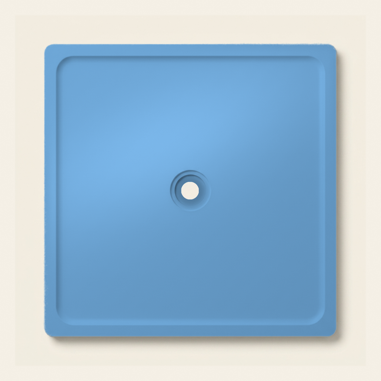 OMN-V5B Cornflower Blue — 1500 x 1500 shower tray