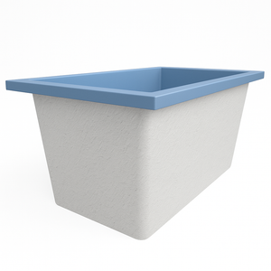 Omnitub 1250 x 750 Deep Soaking Bathtub – 600mm Internal Depth – Rectangular