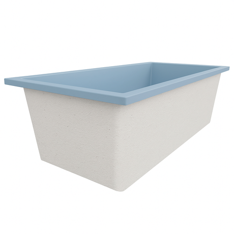 Deep Bathtub 1900 L x 900 W x 600 Soaking Depth Handmade by Omnitub