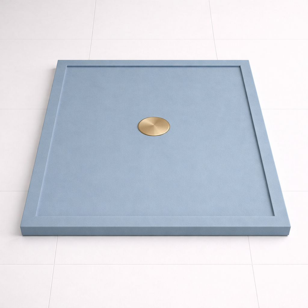 Omnitub 740 × 590 Rectangular Shower Tray – 35mm Slim Non-Slip - configuration detail 2