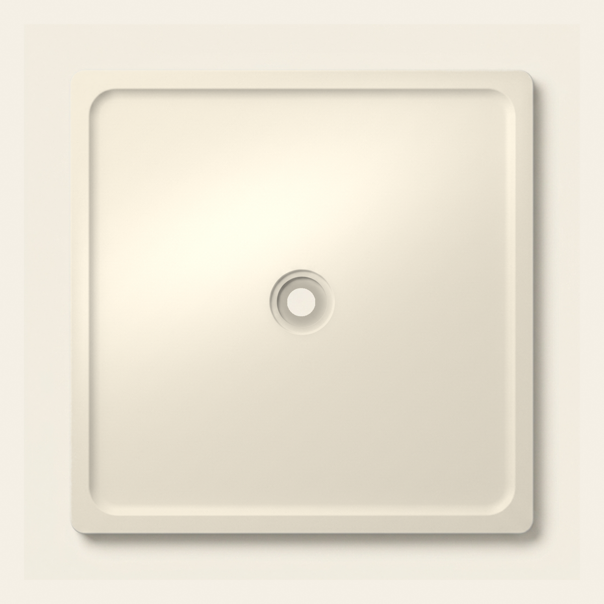 OMN-V5B Creamy White — 1500 x 1500 shower tray