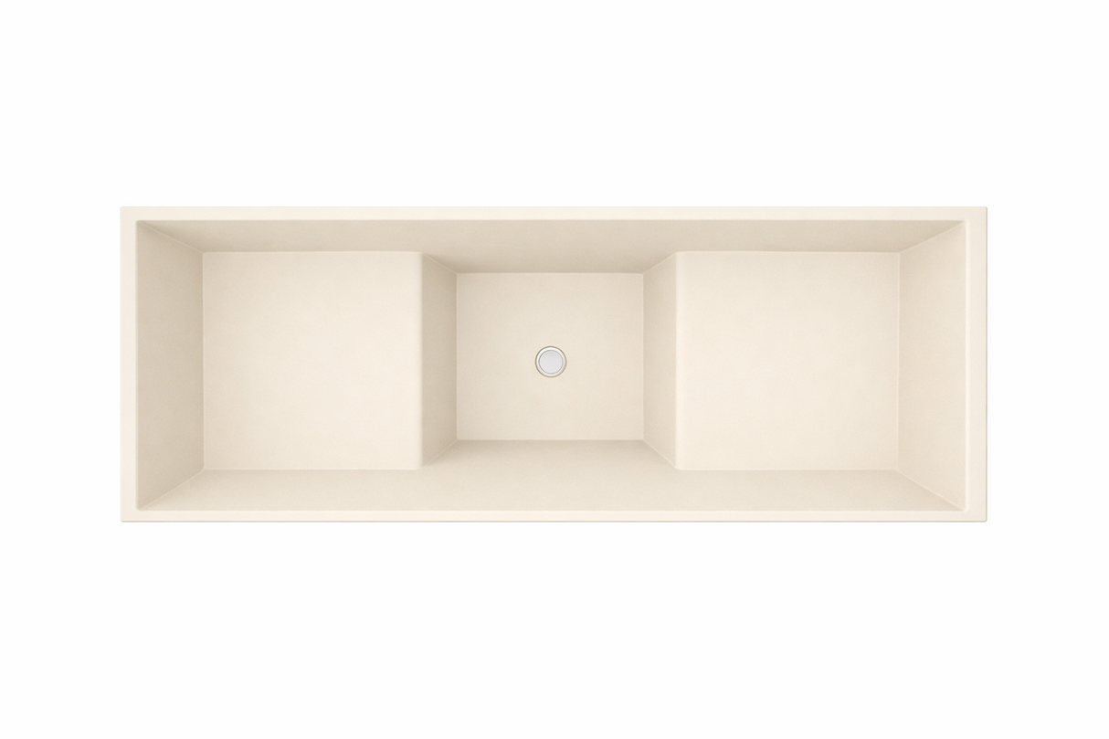 Baignoire à assise profonde 1100 L x 700 W x 1000 H Baignoire de trempage japonaise d'Omnitub