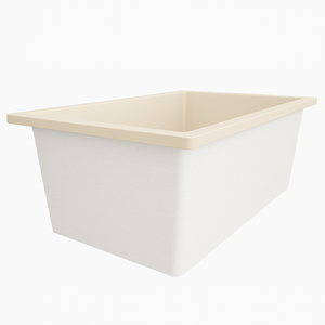 Omnitub Solo Extreme 1600 x 1050 handmade UK deep soaking tub 600mm depth wide rectangular - configuration detail 3