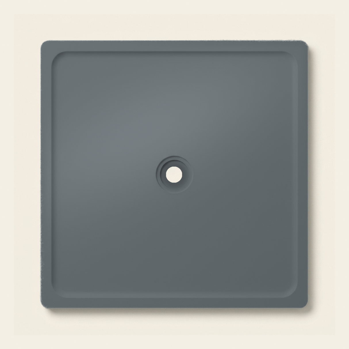 OMN-V5B Dark Admiralty Grey — 1500 x 1500 shower tray