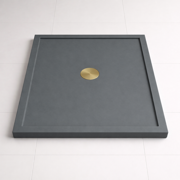 Omnitub 740 × 590 Rectangular Shower Tray – 35mm Slim Non-Slip - finish and texture