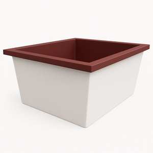 1400 L x 1200 W x 625 H. Bain profond. Omnitub Duo Flow