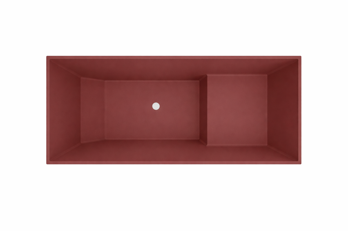 Baignoire à assise profonde 1100 L x 700 W x 1000 H Baignoire de trempage japonaise d'Omnitub