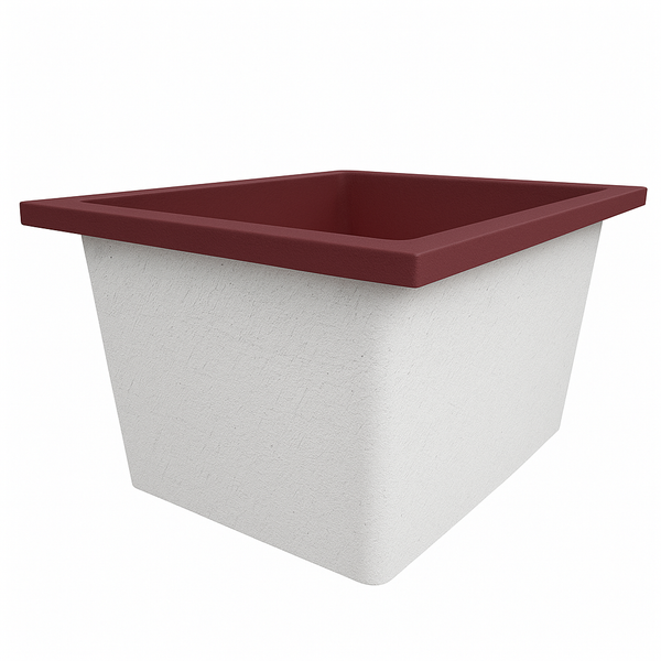 Omnitub Solo Extra 1150 x 900 handmade UK deep soaking tub 600mm depth rectangular - gallery image 3