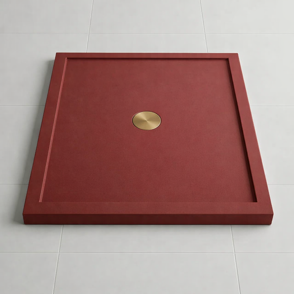 Omnitub 740 × 590 Rectangular Shower Tray – 35mm Slim Non-Slip - feature highlight