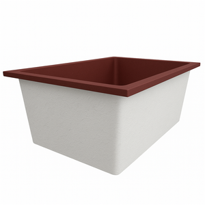 Omnitub Solo Extreme 1600 x 1050 handmade UK deep soaking tub 600mm depth wide rectangular - gallery image 3