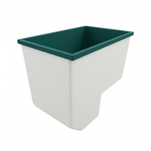 Deep Bathtub With Seat 1100 L x 700 W x 1000 Depth Handmade by Omnitub