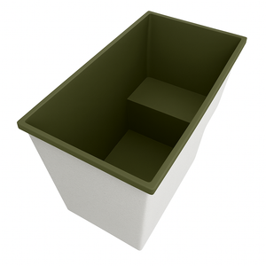 1495 x 800 Seated Soaking Tub – 1000mm Depth – Rectangular – Omnitub