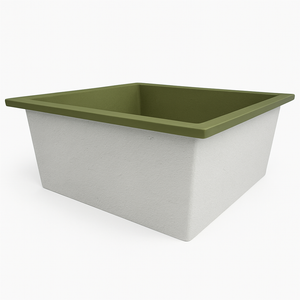1400 L x 1400 W x 625 H. Bain profond. Omnitub Duo Extrême