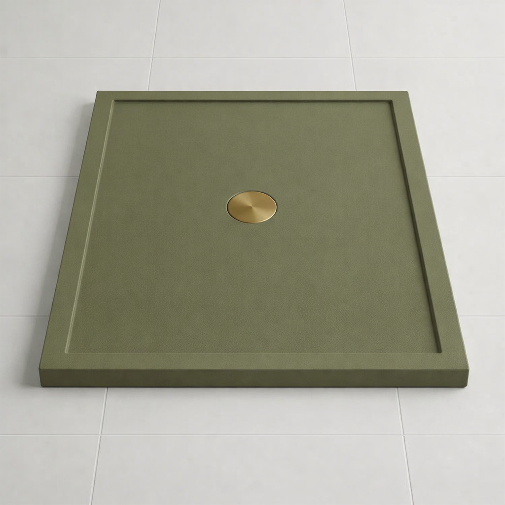 Omnitub 740 × 590 Rectangular Shower Tray – 35mm Slim Non-Slip - alternate angle 4