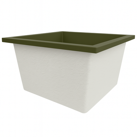 1050 L x 1050 W x 625 H. Petite baignoire profonde. Omnitub Duo