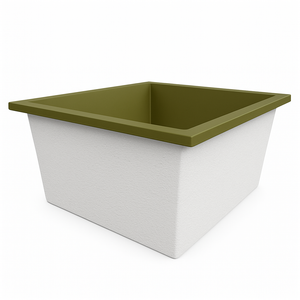 1400 L x 1200 W x 625 H. Bain profond. Omnitub Duo Flow