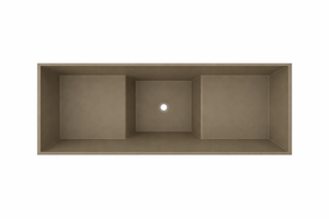 Baignoire à assise profonde 1100 L x 700 W x 1000 H Baignoire de trempage japonaise d'Omnitub