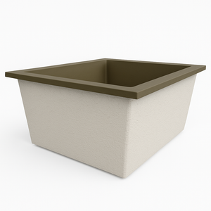 1400 L x 1200 W x 625 H. Bain profond. Omnitub Duo Flow