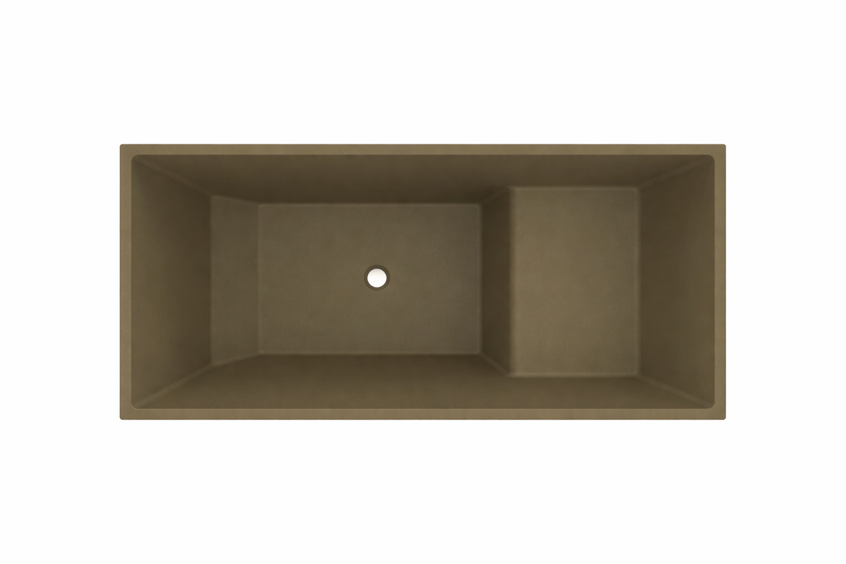 Baignoire à assise profonde 1100 L x 700 W x 1000 H Baignoire de trempage japonaise d'Omnitub