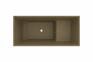 Baignoire à assise profonde 1100 L x 700 W x 1000 H Baignoire de trempage japonaise d'Omnitub