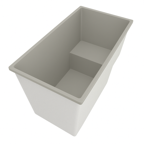 Deep Bathtub With Seat 1495 L x 800 W x 1000 Depth Handmade by Omnitub