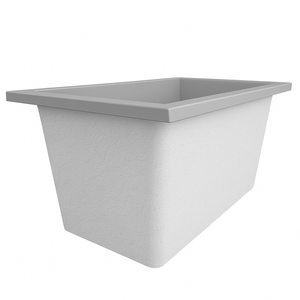 Omnitub 1250 x 750 Deep Soaking Bathtub – 600mm Internal Depth – Rectangular