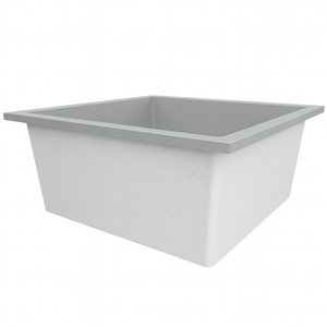 1400 L x 1400 W x 625 H. Bain profond. Omnitub Duo Extrême