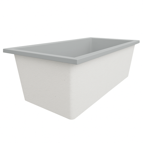 Deep Bathtub 1900 L x 900 W x 600 Soaking Depth Handmade by Omnitub