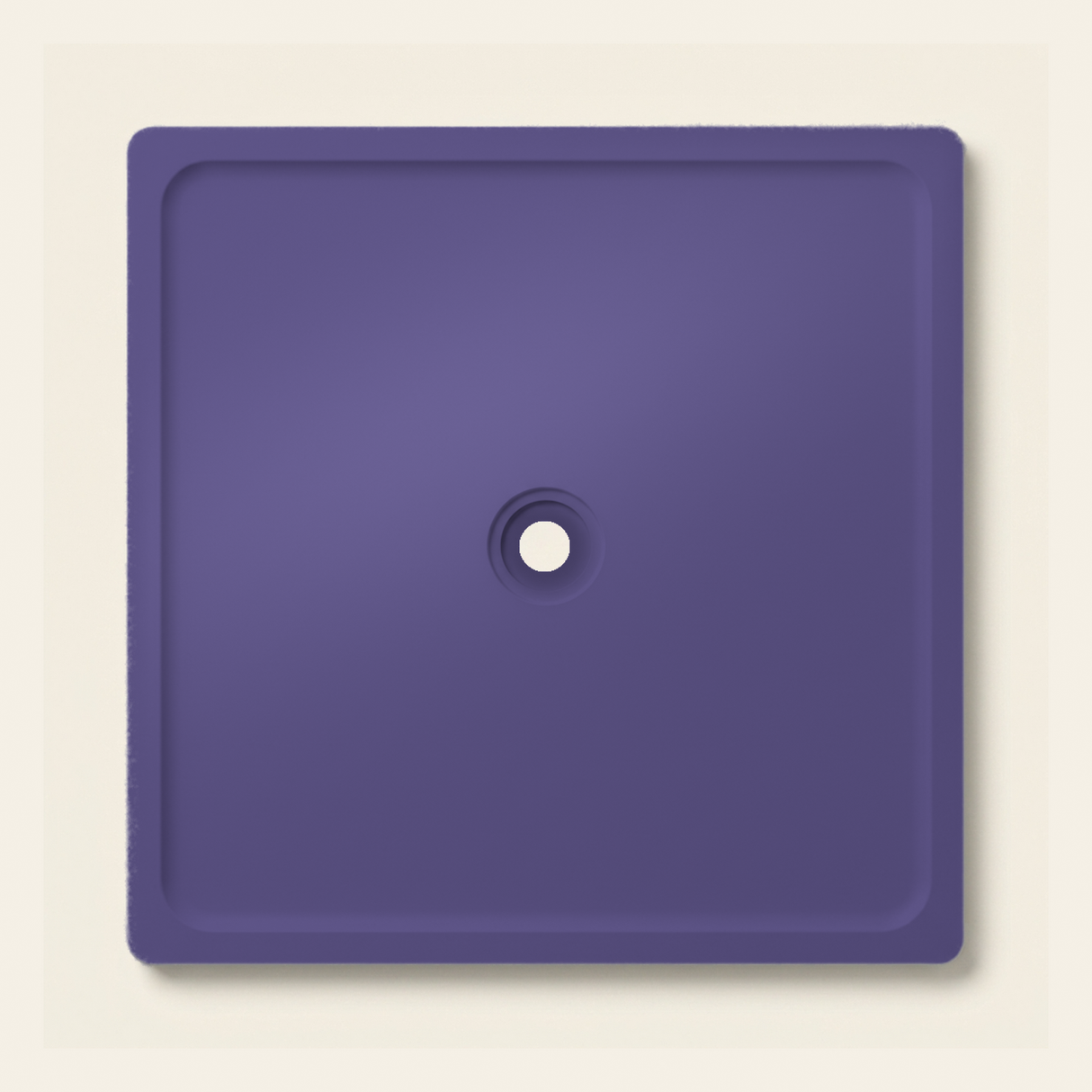 OMN-V5B Deep Purple — 1500 x 1500 shower tray