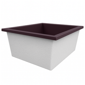 1400 L x 1200 W x 625 H. Bain profond. Omnitub Duo Flow