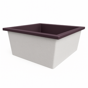 1400 L x 1400 W x 625 H. Bain profond. Omnitub Duo Extrême