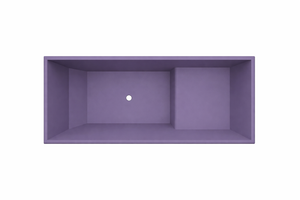 Baignoire à assise profonde 1100 L x 700 W x 1000 H Baignoire de trempage japonaise d'Omnitub