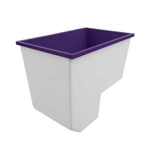 Deep Bathtub With Seat 1100 L x 700 W x 1000 Depth Handmade by Omnitub