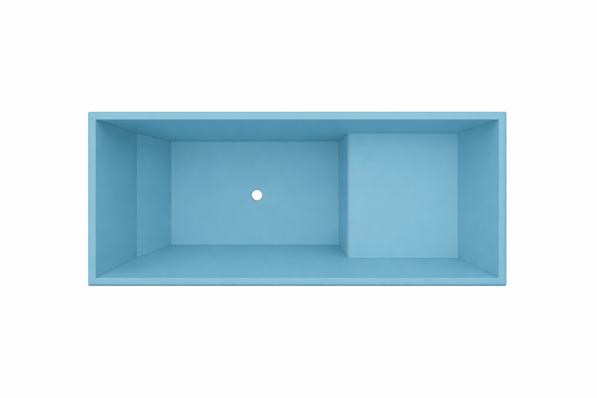 Baignoire à assise profonde 1100 L x 700 W x 1000 H Baignoire de trempage japonaise d'Omnitub