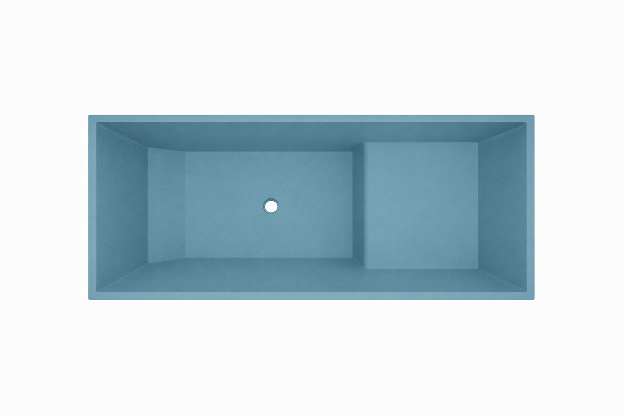 Baignoire à assise profonde 1100 L x 700 W x 1000 H Baignoire de trempage japonaise d'Omnitub