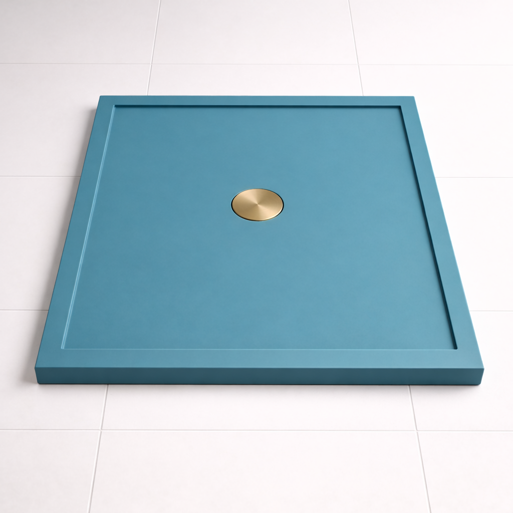 Omnitub 740 × 590 Rectangular Shower Tray – 35mm Slim Non-Slip - finish and texture 3