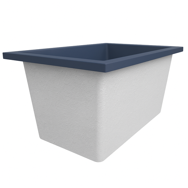 Omnitub Solo Supreme 1250 x 850 UK deep soaking tub 600mm depth rectangular - lifestyle setting 3