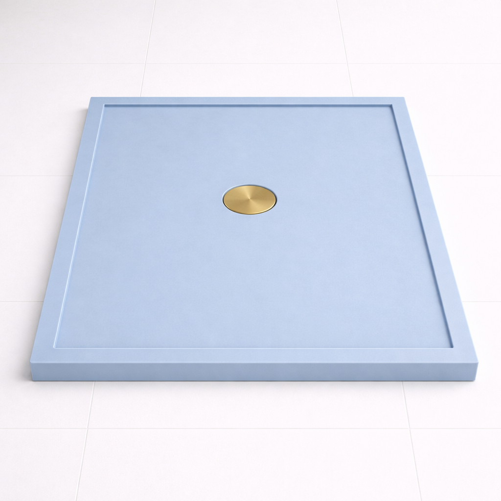 Omnitub 740 × 590 Rectangular Shower Tray – 35mm Slim Non-Slip - alternate angle 5