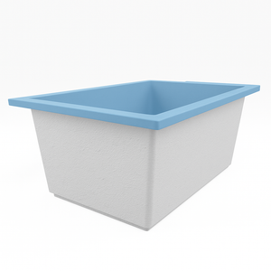 1300 x 950 Deep Soaking Tub – 600mm Depth – Rectangular – Omnitub