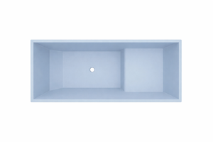 Baignoire à assise profonde 1100 L x 700 W x 1000 H Baignoire de trempage japonaise d'Omnitub