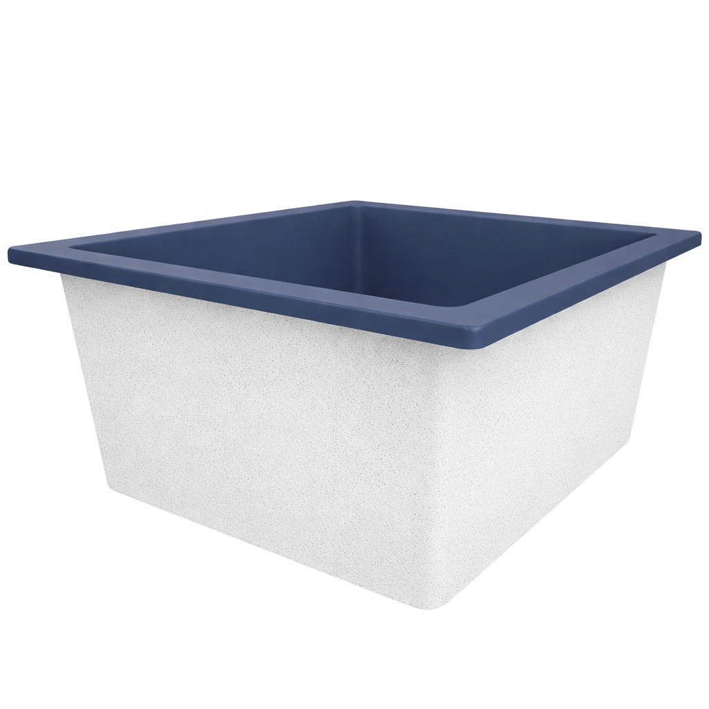 1400 L x 1200 W x 625 H. Bain profond. Omnitub Duo Flow