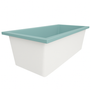 Deep Bathtub 1900 L x 900 W x 600 Soaking Depth Handmade by Omnitub