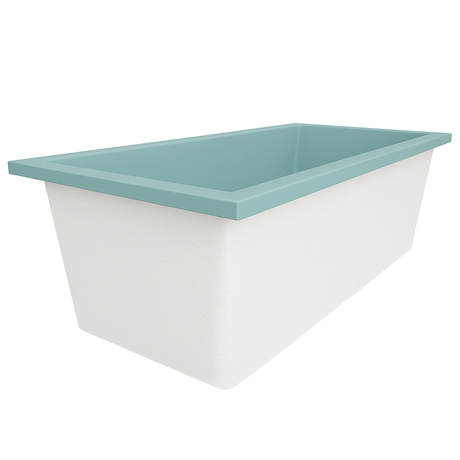 Deep Bathtub 1900 L x 900 W x 600 Soaking Depth Handmade by Omnitub
