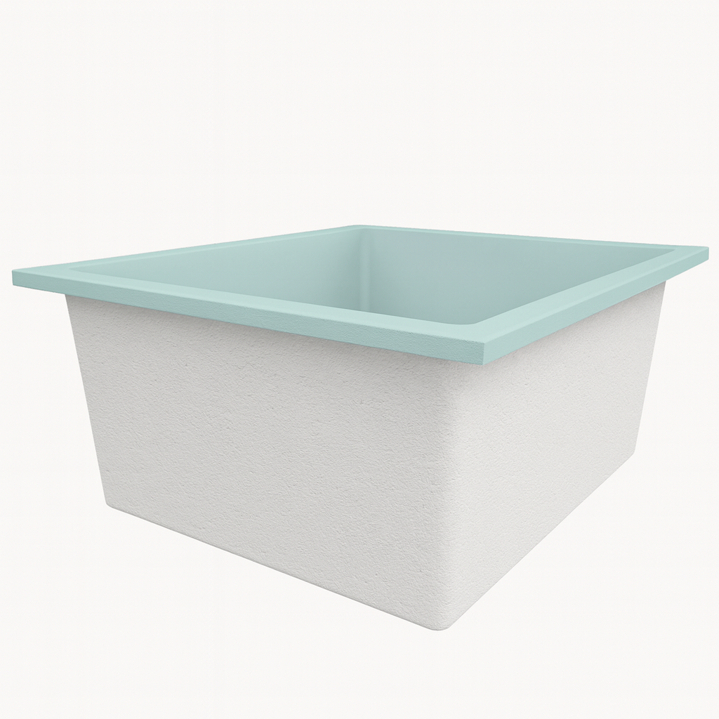 1400 L x 1200 W x 625 H. Bain profond. Omnitub Duo Flow