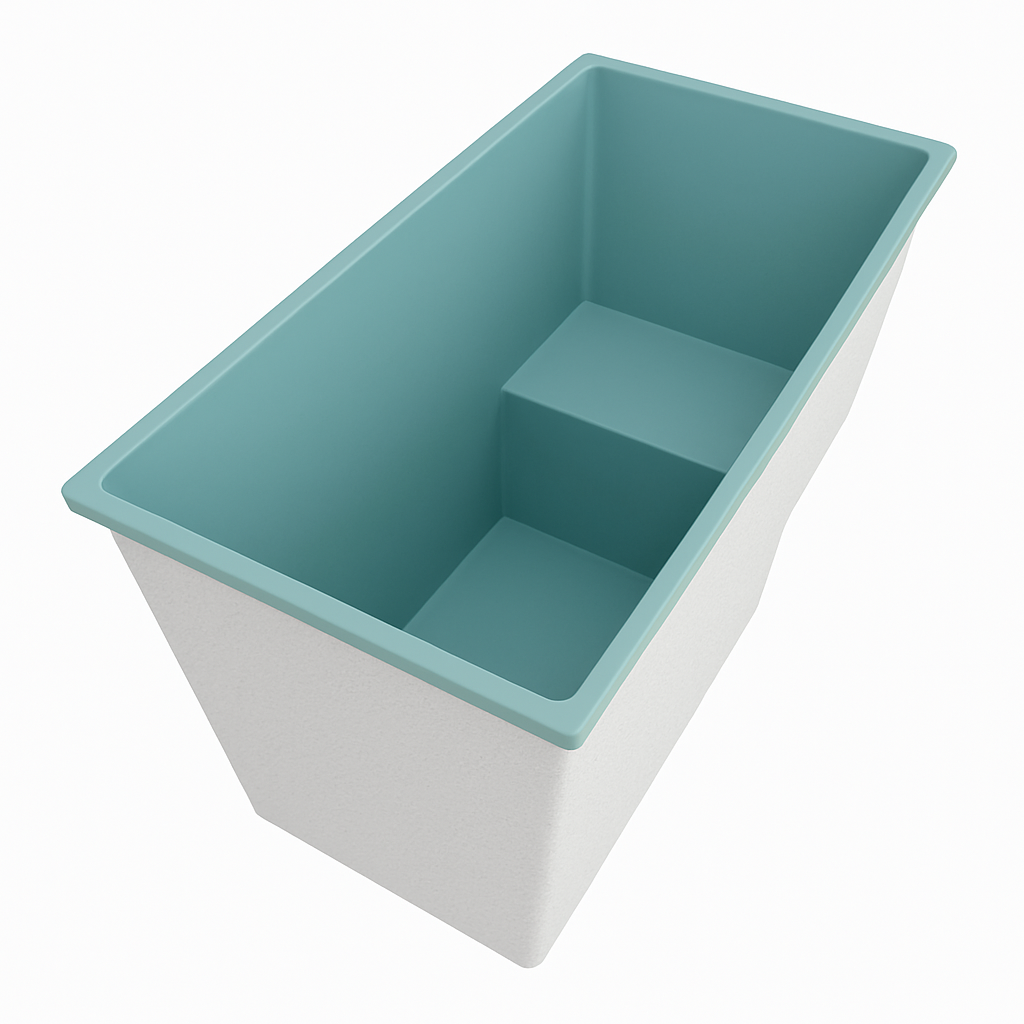 1495 x 800 Seated Soaking Tub – 1000mm Depth – Rectangular – Omnitub