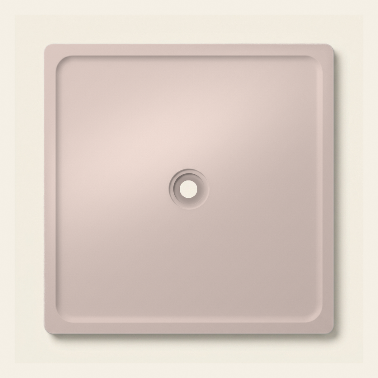 OMN-V5B Dusty Pink — 1500 x 1500 shower tray