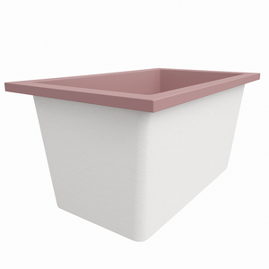 Omnitub 1250 x 750 Deep Soaking Bathtub – 600mm Internal Depth – Rectangular