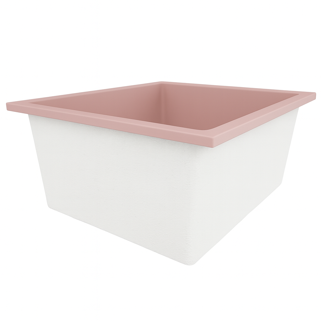 1400 L x 1200 W x 625 H. Bain profond. Omnitub Duo Flow